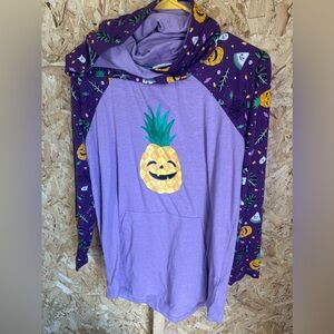 Lularoe Halloween large hoodie small amount of fuzz